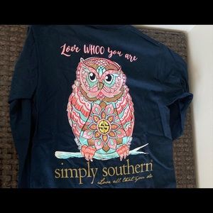 Simply southern long sleeve tee